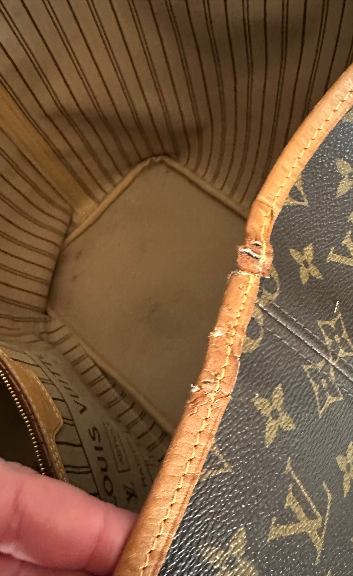 2019 Louis Vuitton Monogram GM Neverfull Shoulder Bag w/ Dust Bag