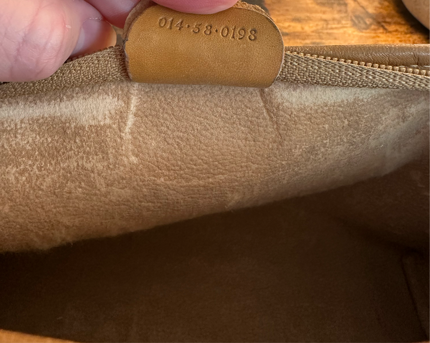 PreLoved 80s/90s era Micro Gucci Cosmetic Bag