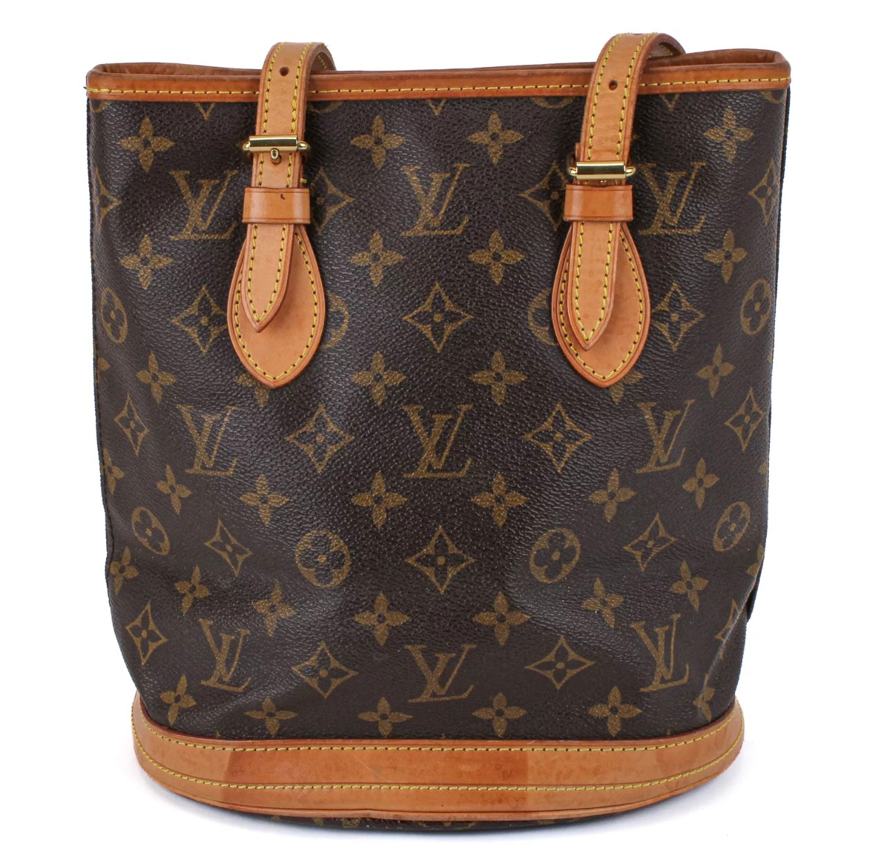 Pre-loved Louis Vuitton Monogram Petite Bucket Bag