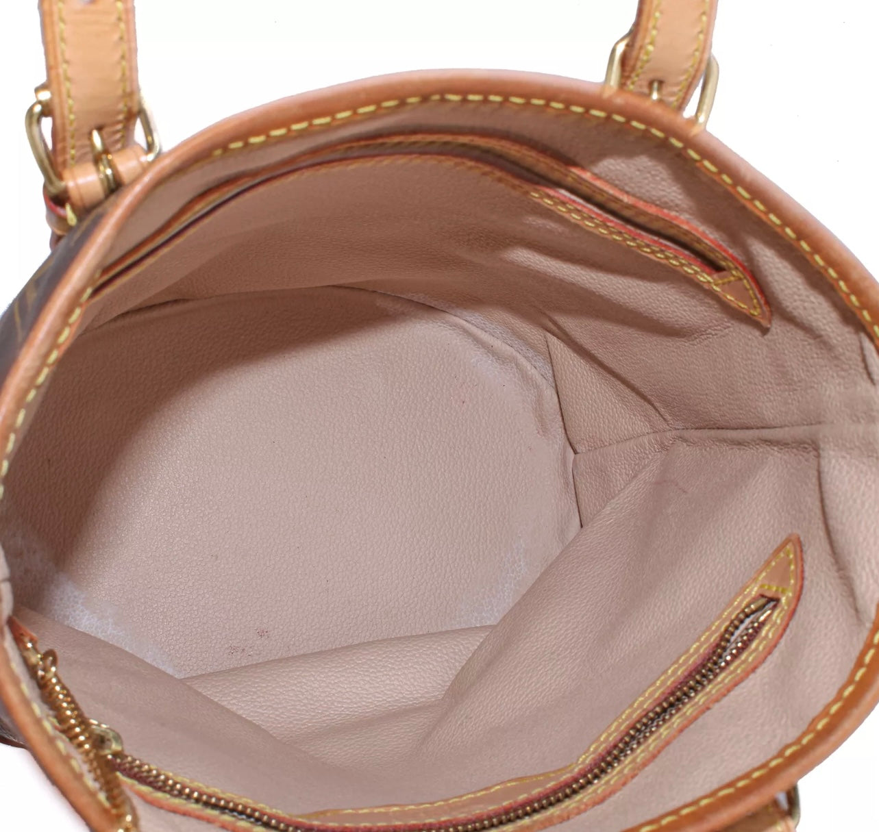 Pre-loved Louis Vuitton Monogram Petite Bucket Bag