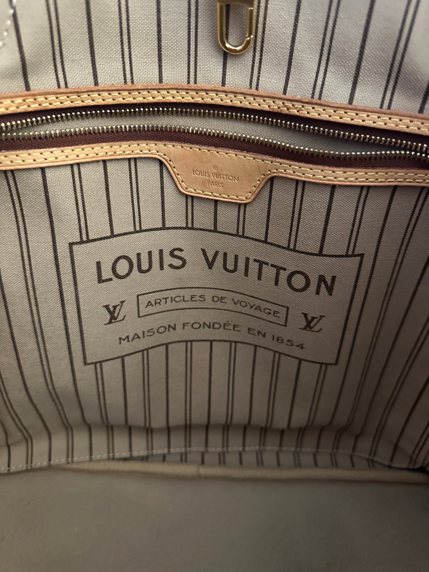 2019 Louis Vuitton Monogram GM Neverfull Shoulder Bag w/ Dust Bag
