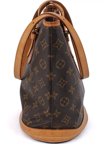 Pre-loved Louis Vuitton Monogram Petite Bucket Bag